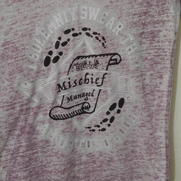 Harry Potter Women's Size Small Sleep Shirt - Picture 3 of 3